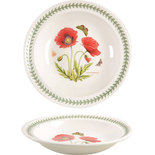 Botanic Garden 9" Individual Rim Pasta Bowl