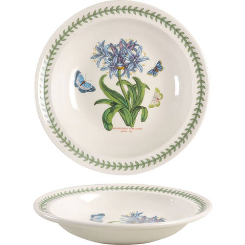 Botanic Garden 9" Individual Rim Pasta Bowl