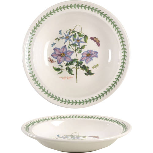Botanic Garden 9" Individual Rim Pasta Bowl