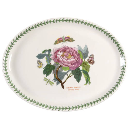 Botanic Garden 14" Oval Steak Platter by Portmeirion
