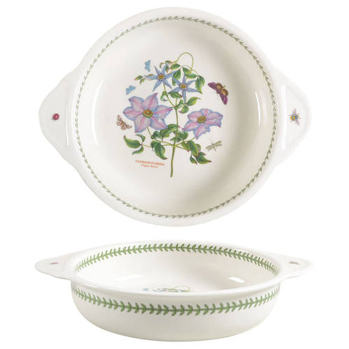 Botanic Garden 10" Handled Round Baker