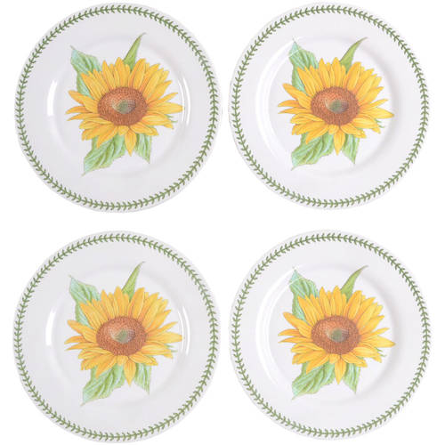 Botanic Garden Melamine Dinner Plate - Set of 4 (DPME82)