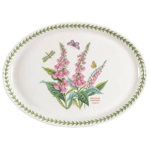 Botanic Garden 13" Oval Steak Platter by Portmeirion