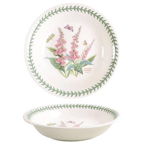 Botanic Garden 10" Low Pasta Serving Bowl