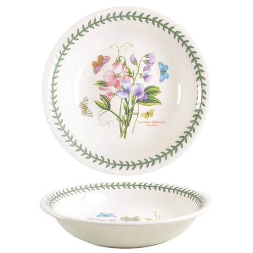 Botanic Garden 10" Low Pasta Serving Bowl