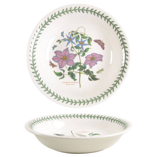Botanic Garden 10" Low Pasta Serving Bowl