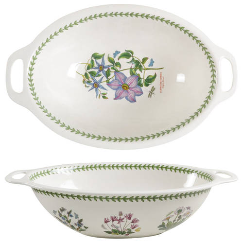 Botanic Garden 2.5 Qt Oval Covered Casserole No Lid