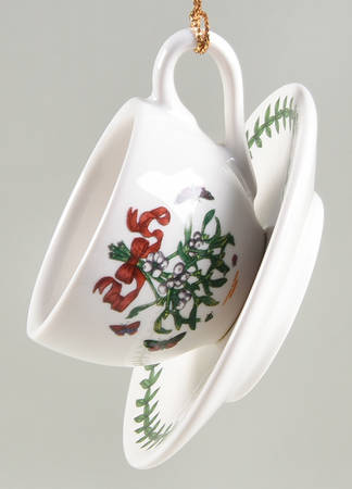 Cup & Saucer Ornament