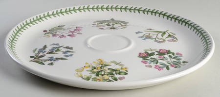 Botanic Garden Chip/Dip-Plate (Uses Sorbet for Dip)