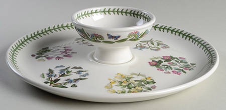 Botanic Garden Chip/Dip Set (Uses Sorbet for Dip)