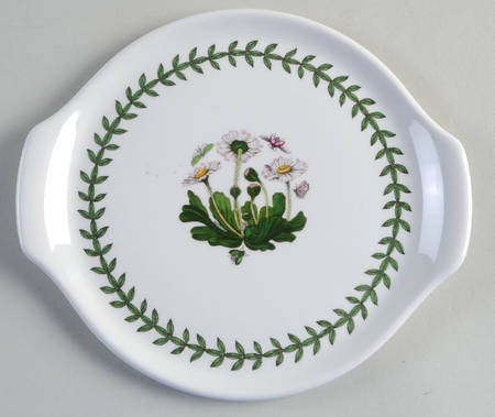 Botanic Garden Miniature Tray w/25th Anninversary Backstamp