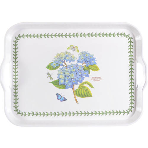 Botanic Garden 20" Melamine Handled Rectangular Serving Tray