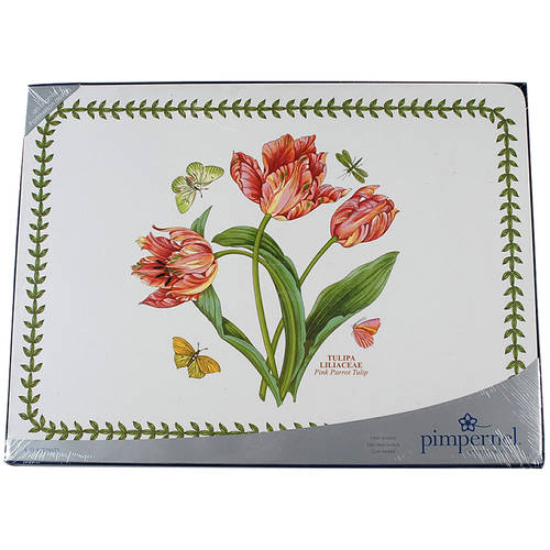 Botanic Garden Corkboard Placemat - Set of 4 Motifs