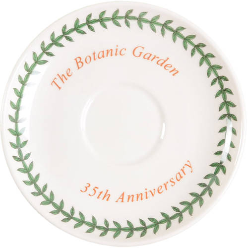 Botanic Garden Saucer for 35th Anniversary Commemorative Drum Cup