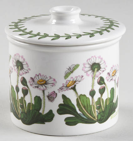 Botanic Garden Drum Sugar Bowl & Lid