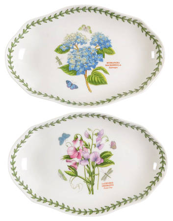 Botanic Garden (Set of 2) Oval Pickle Dish