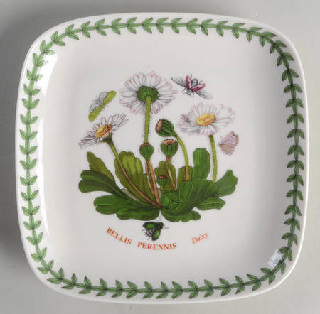 Botanic Garden Square Bread & Butter Plate