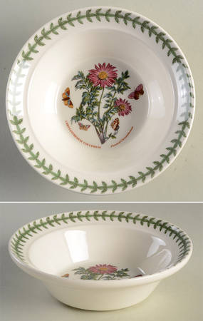 Botanic Garden Rim Cereal/Oatmeal Bowl