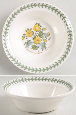 Botanic Garden Rim Cereal/Oatmeal Bowl