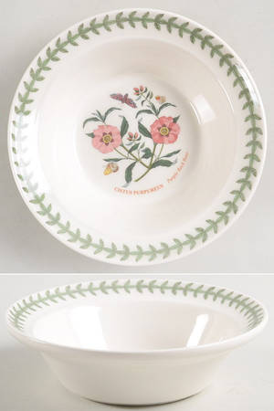 Botanic Garden Rim Cereal/Oatmeal Bowl