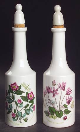 Botanic Garden Oil Or Vinegar Cruet - Set of 2
