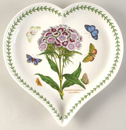 Botanic Garden Heart Shaped Dish