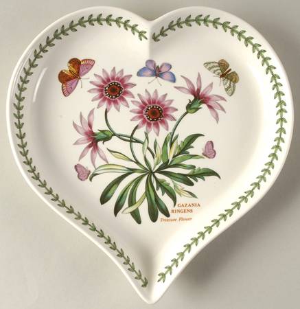 Botanic Garden Heart Shaped Dish