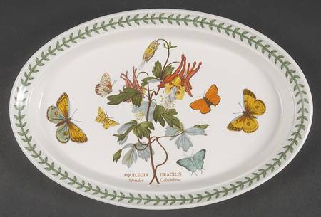 Botanic Garden 10" Oval Steak Platter