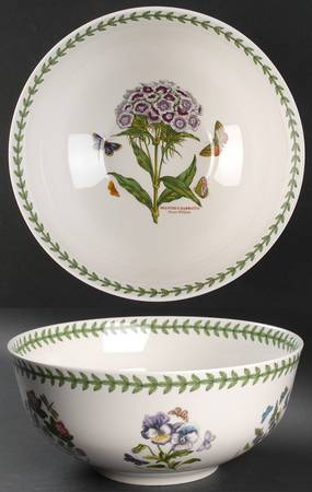 Botanic Garden 10" Large Salad Serving Bowl