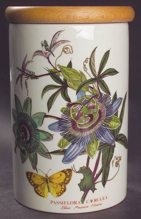 Botanic Garden 8" Storage Jar & Lid