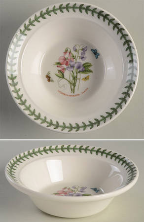 Botanic Garden Rim Cereal/Oatmeal Bowl