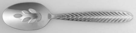 Botanic Garden Pierced Serving Spoon-All Stainless