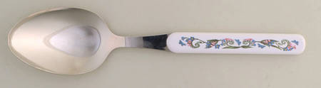 Botanic Garden Serving Spoon W/Plastic Handle