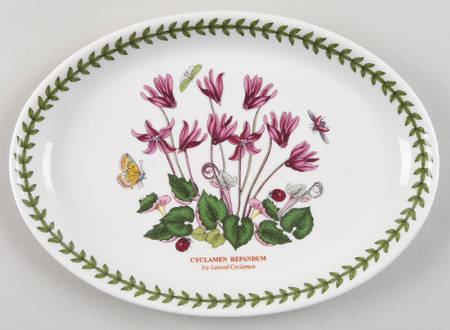 Botanic Garden 9" Oval Steak Platter