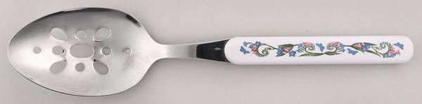 Botanic Garden Pierced Tablespoon W/Plastic Handle
