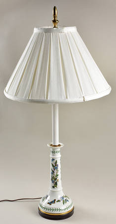 Botanic Garden 26" Electric Candlestick Lamp & Shade