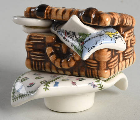 Botanic Garden Lid for Mini Figural Teapot