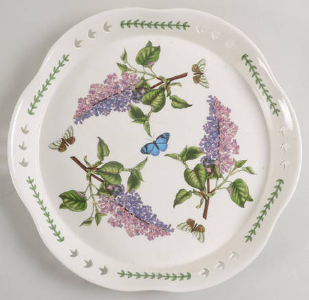 Botanic Garden 12" Pierced Round Tray