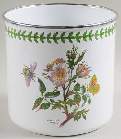 Botanic Garden Large Metal Canister No Wood Lid