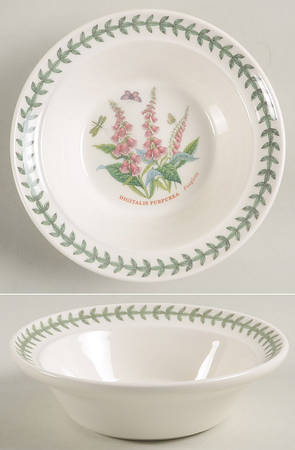 Botanic Garden Rim Cereal/Oatmeal Bowl
