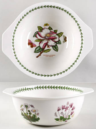 Botanic Garden 10" Salad Chop & Serve Set-Bowl