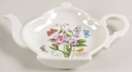 Botanic Garden Teapot Shape Spoon Rest (Holds 1 Spoon)