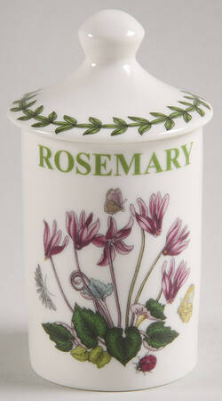 Botanic Garden Rosemary Spice Jar & Lid