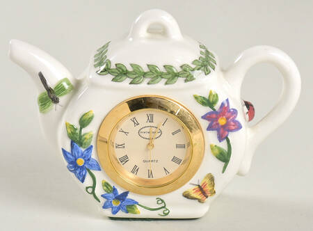 Botanic Garden Mini Teapot Clock