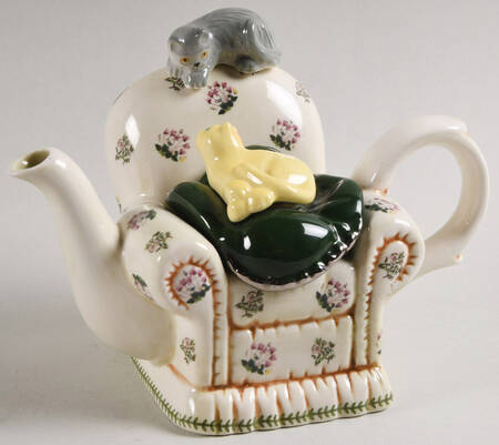 Botanic Garden Mini Figural Teapot & Lid
