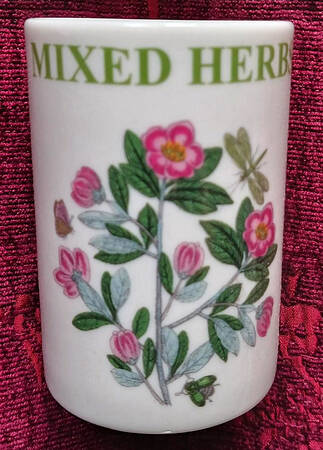 Botanic Garden Mixed Herb Spice Jar No Lid
