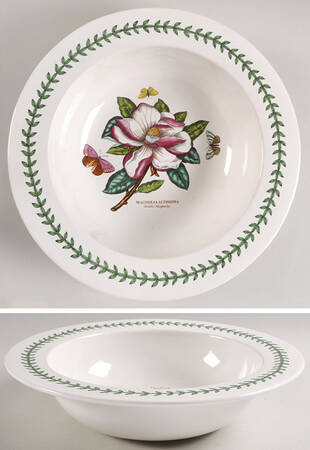 Botanic Garden 12" Large Salad Serving Bowl