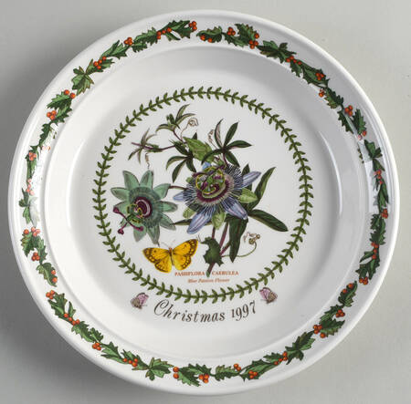 Botanic Garden 1997 Collector Plate