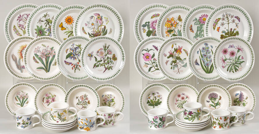 Botanic Garden 40  Piece Estate Set