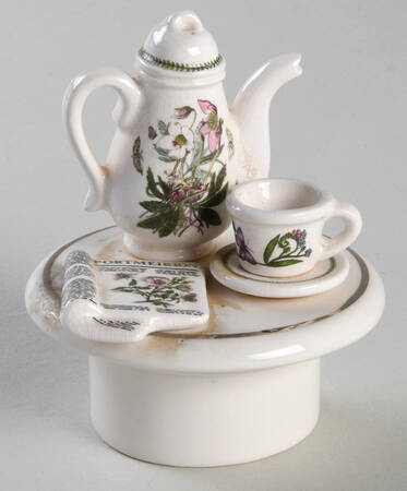 Botanic Garden Lid for Mini Figural Teapot
